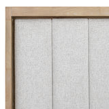 Helios LED Headboard Bed & Bedroom Set with USB Nightstand – Natural Oak, view 9