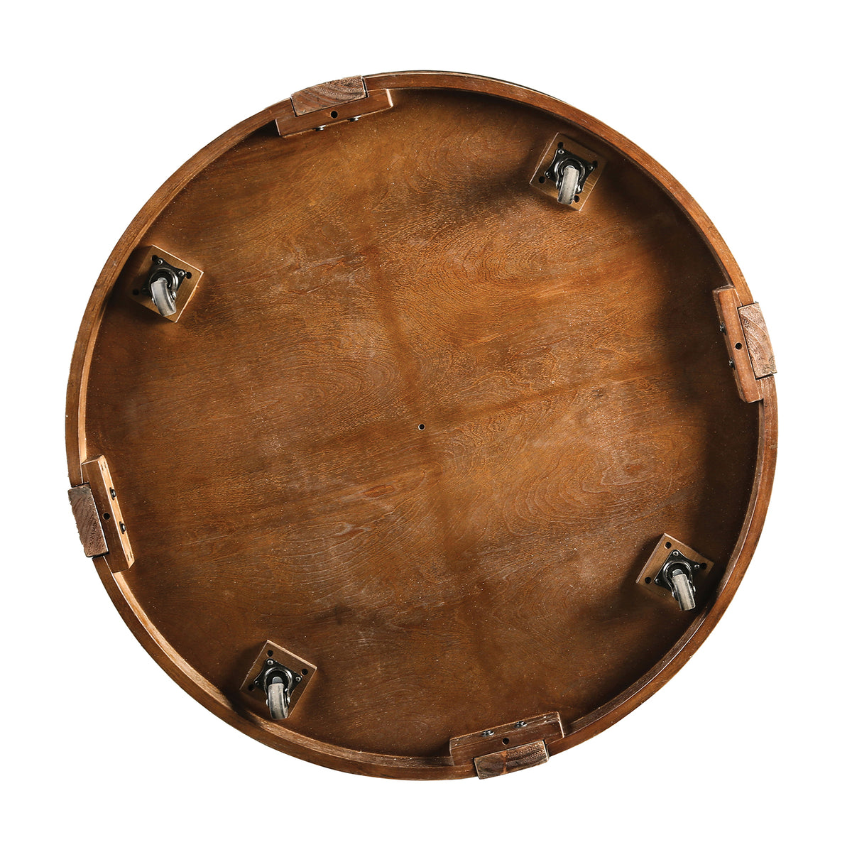 Hickory Transitional Solid Pine Coffee Table & Nesting End Tables – view 7