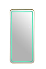 Katlyn Hollywood Glam LED Floor Mirror with Bluetooth Speaker – view 13