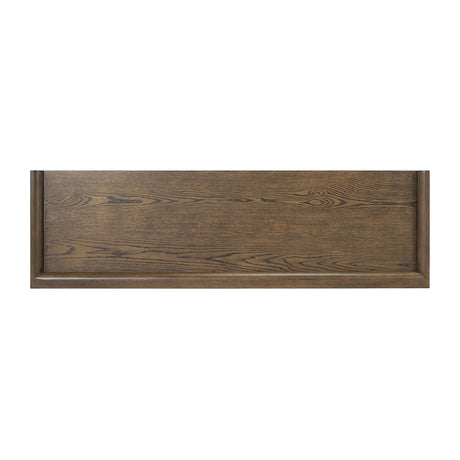 Newent Two-Tone Channel-Tufted Bed & Bedroom Set – Dark Walnut, view 12