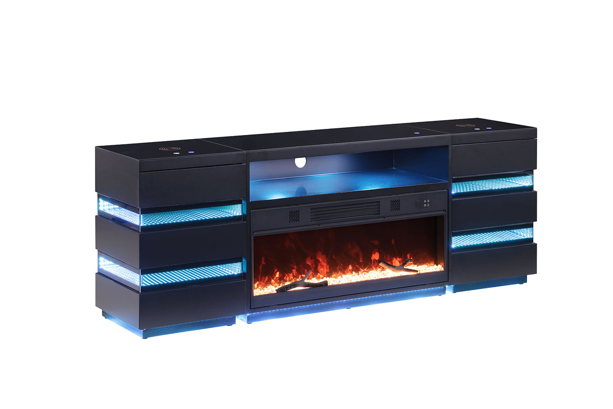 Terni Electric Fireplace TV Stand & Side Tables – view 9