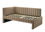 Nardi Channel-Tufted Twin Daybed with Trundle – view 5