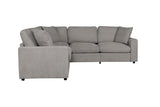 Crowle Transitional Sectional Sofa with Round Track Arms – view 9