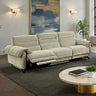 Morley Contemporary Power Reclining Sofa, Loveseat & Recliner with USB Ports - Power Sofa