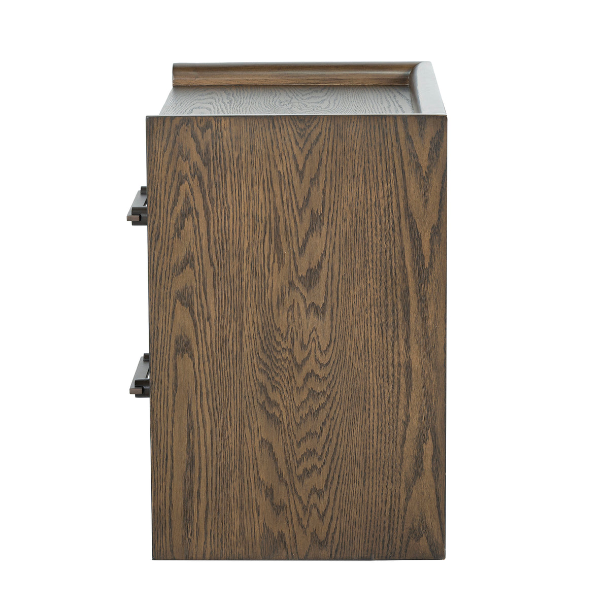 Newent Two-Tone Channel-Tufted Bed & Bedroom Set – Dark Walnut, view 16