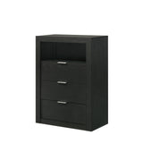 Altimari Channeled Headboard Bed & Bedroom Set - Chest
