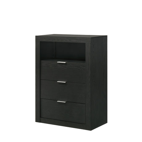 Altimari Channeled Headboard Bed & Bedroom Set - Chest