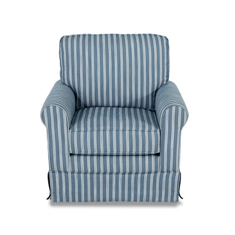 Peggy Skirted Swivel Accent Chair – view 5