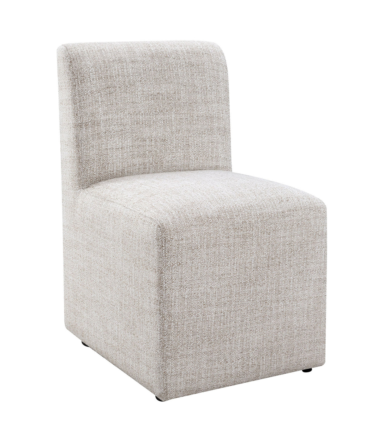 Tona Upholstered Dining Side Chairs with Casters (Set of 2) – view 13