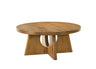 Olgod Round Pedestal Coffee & End Table - Round Coffee Table