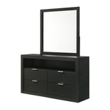 Altimari Channeled Headboard Bed & Bedroom Set - Dresser
