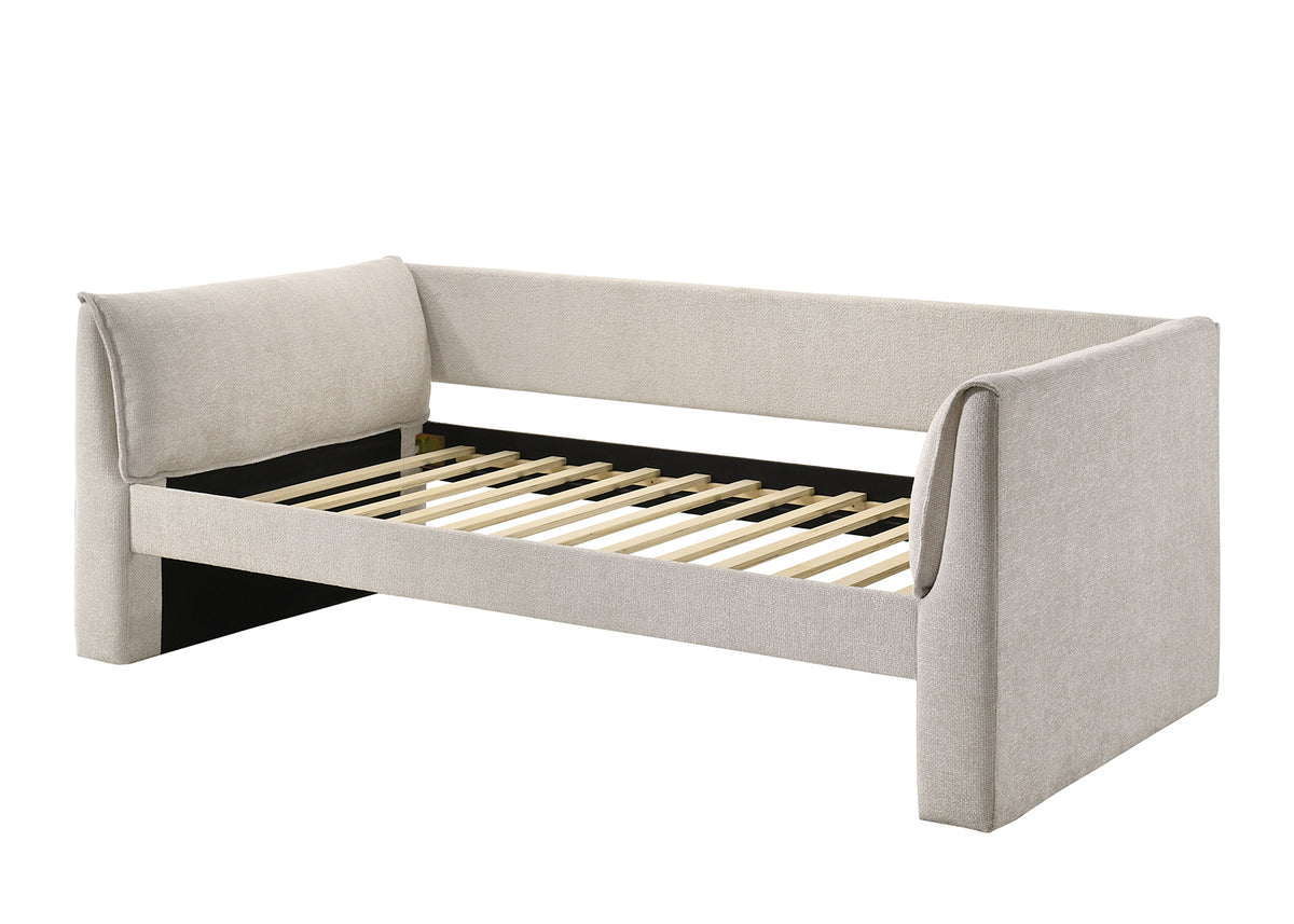 Upney Fully Upholstered Twin Daybed with Trundle – view 7