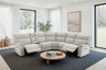 Mattheus Oversized Power Reclining Sectional - Dove Gray