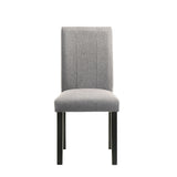 Amelio 59" Dining Table & Channel-Back Chairs – view 6