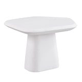 Amico Ceramic Pedestal Coffee & End Tables - Coffee Table (28")