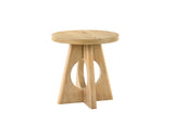Olgod Round Pedestal Coffee & End Table - Round End Table