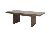 Casoria Rustic Extendable Trestle Dining Collection - Chevron Detail Table, Chairs & Sideboard