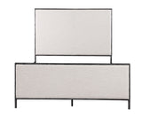Valda Forged Steel Upholstered Bed & Bench – view 12