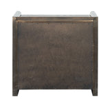 Newent Two-Tone Channel-Tufted Bed & Bedroom Set – Dark Walnut, view 17