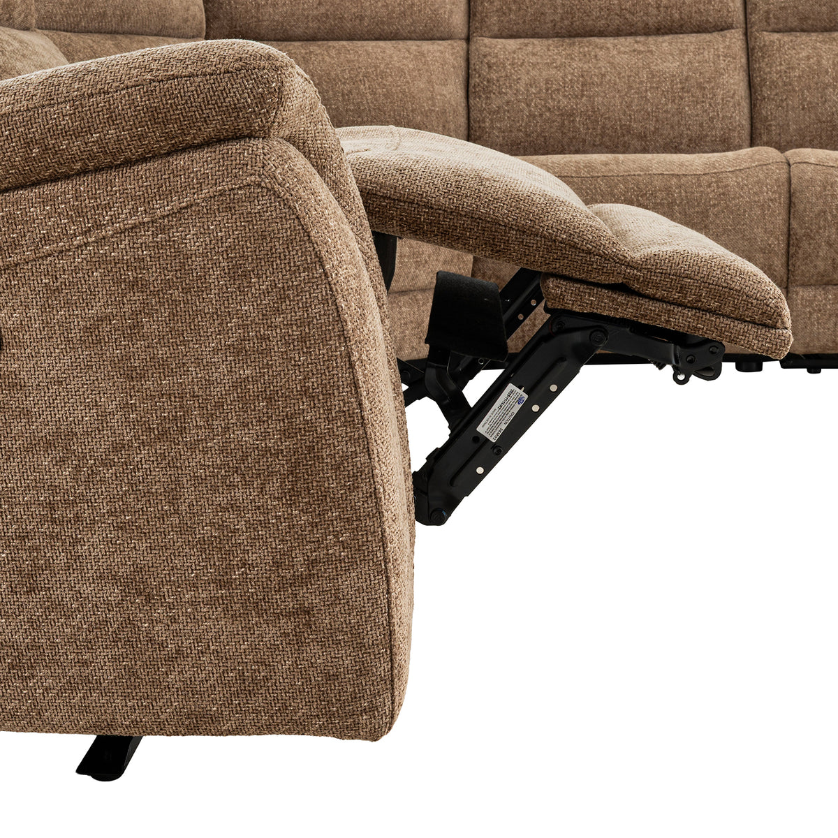 Mattheus Oversized Power Reclining Sectional - USB, Cup Holders & Cooler Console