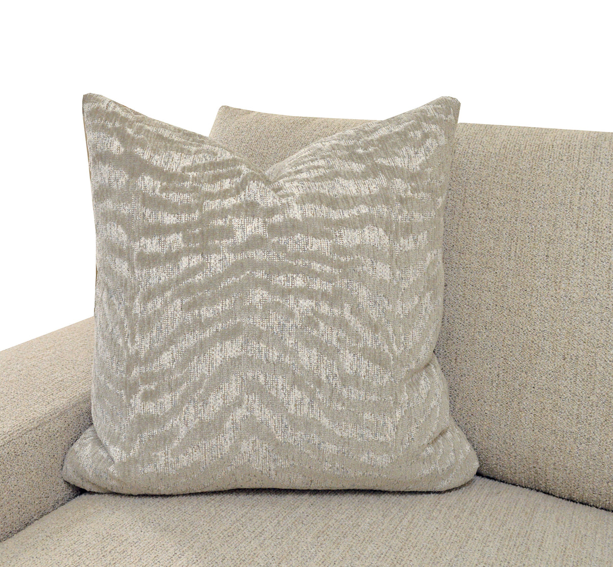 Portslade Transitional Oversized Sectional with Chaise - Deep Seating in Warm Beige