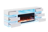 Terni Electric Fireplace TV Stand & Side Tables – view 20