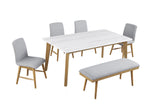 Mandier Genuine Marble Top Dining Collection – view 4