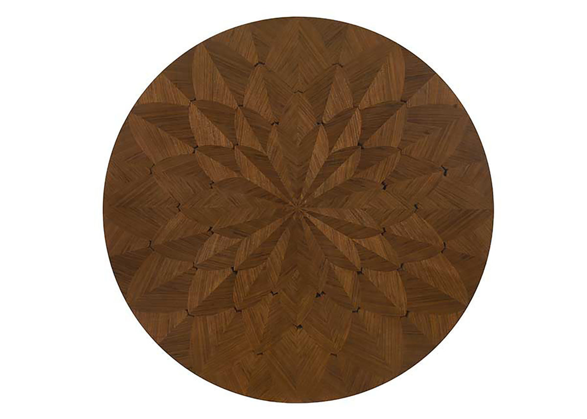 Hillerod Mid-Century Modern 59" Round Pedestal Dining Set & Sideboard – Walnut, view 5