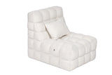 Kamili Biscuit-Tufted Vibrating Massage Lounge Chair – view 10