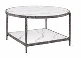 Kerna Contemporary Sintered Stone Coffee & End Tables - Coffee Table