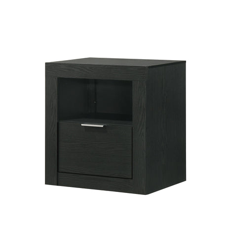 Altimari Channeled Headboard Bed & Bedroom Set - Nightstand