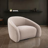Kyria 360-Degree Swivel Accent Chair - Brown