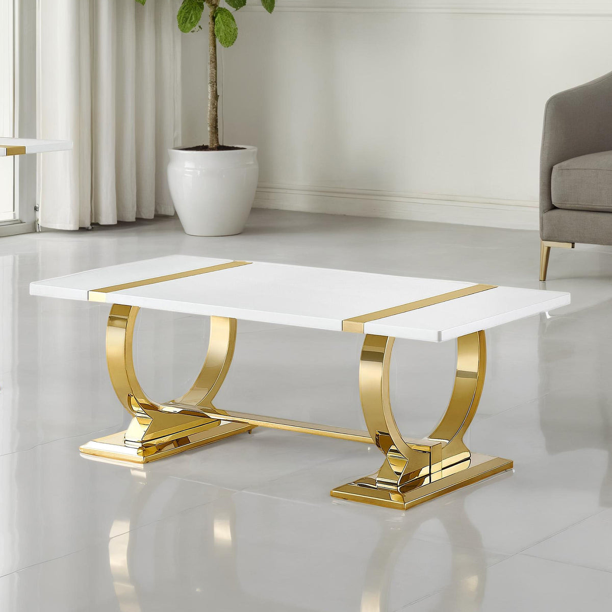 Horsham Contemporary Coffee, End & Sofa Tables - Coffee Table