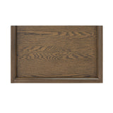 Newent Two-Tone Channel-Tufted Bed & Bedroom Set – Dark Walnut, view 18