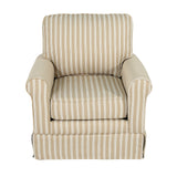 Peggy Skirted Swivel Accent Chair – view 12