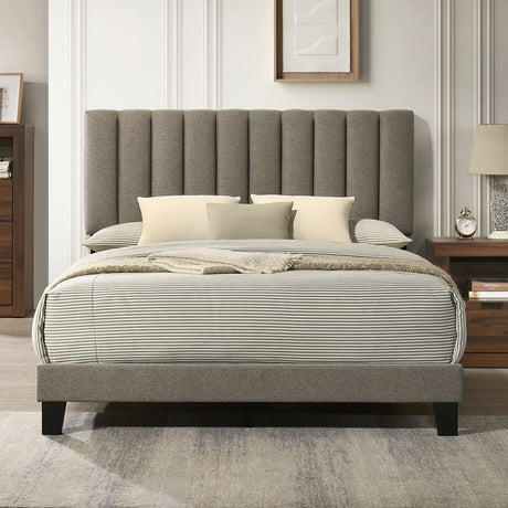 Altimari Channeled Headboard Bed & Bedroom Set - Queen Bed Only