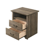 Amble Rustic Open-Shelf Nightstand – view 13