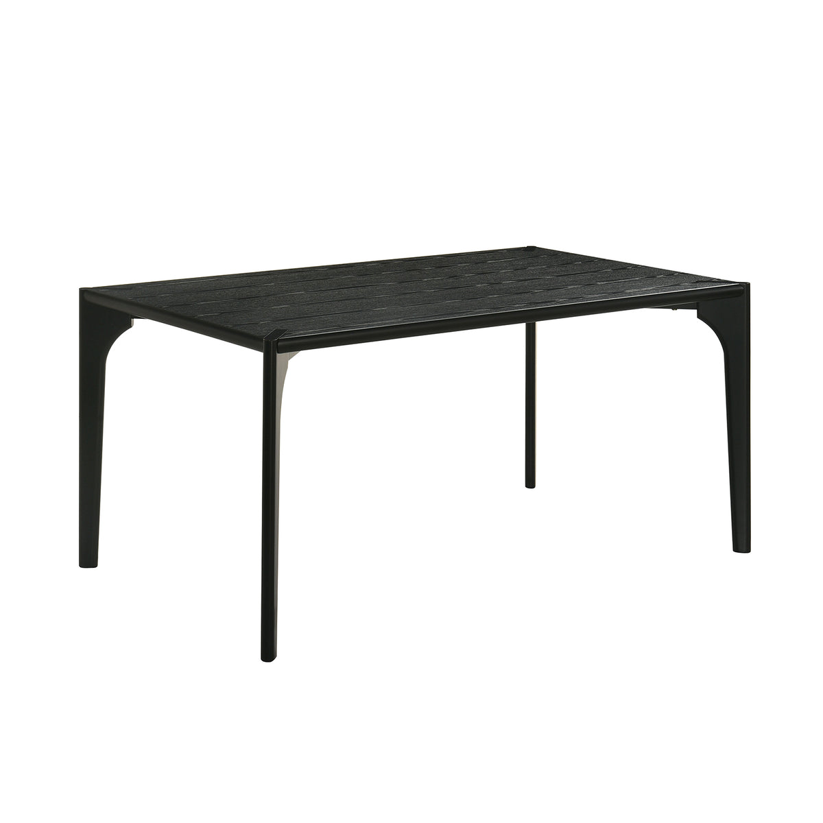 Amelio 59" Dining Table & Channel-Back Chairs – view 3