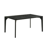 Amelio 59" Dining Table & Channel-Back Chairs – view 3