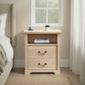 Amble Rustic Open-Shelf Nightstand - Single Nightstand
