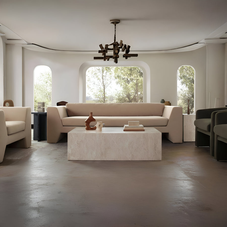 Rift Sofa & Chair in Performance Velvet