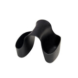 Umbra Saddle Sink Caddy – Flexible Rubber Kitchen Sink Sponge Holder & Dish Brush Organizer, Black
