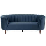 Millephri Mid-Century Velvet Seating