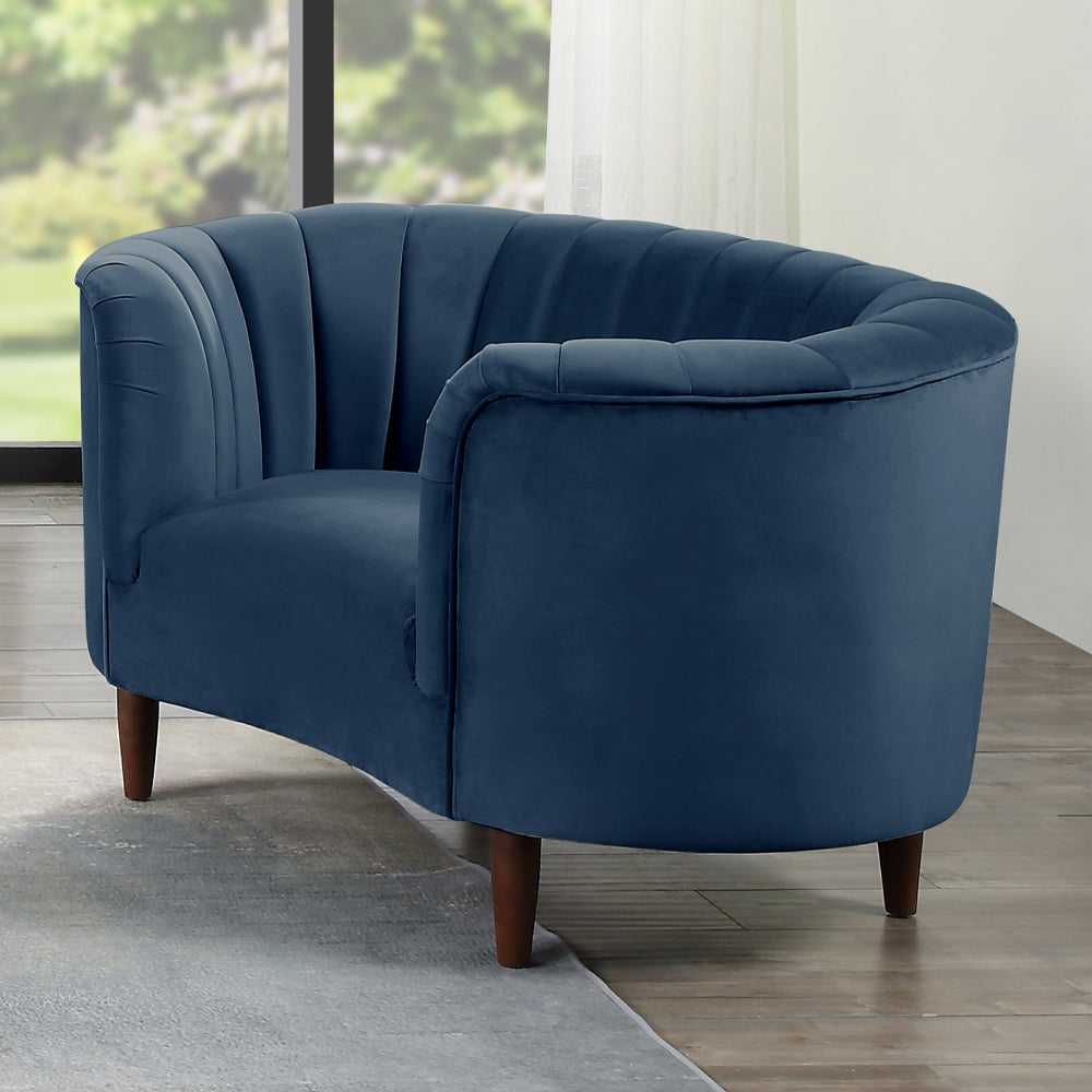 Millephri Mid-Century Velvet Seating