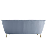 Bayram Curved Velvet Sofa & Chair
