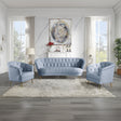 Bayram Curved Velvet Sofa & Chair