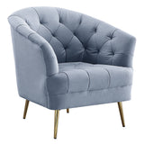 Bayram Curved Velvet Sofa & Chair