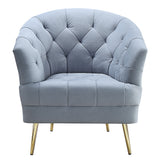 Bayram Curved Velvet Sofa & Chair
