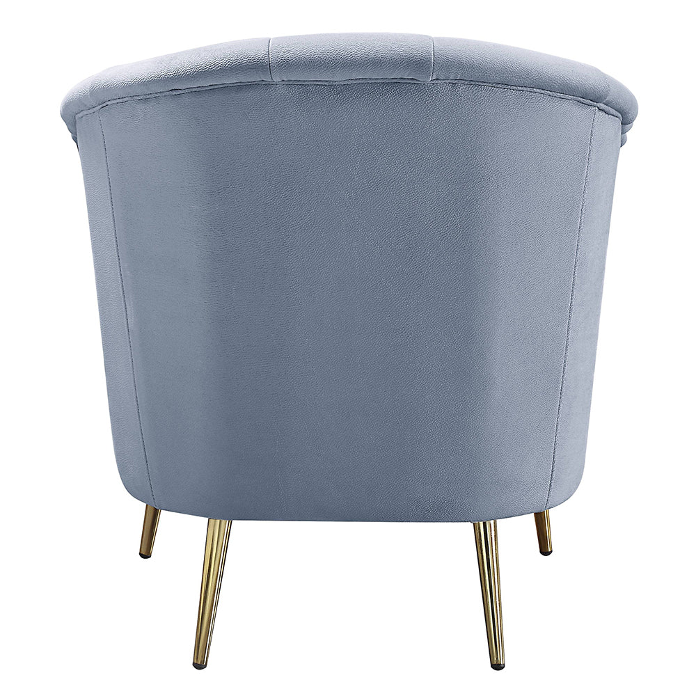 Bayram Curved Velvet Sofa & Chair