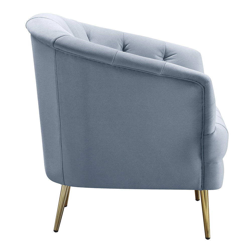 Bayram Curved Velvet Sofa & Chair